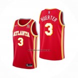 Camiseta Atlanta Hawks Kevin Huerter NO 3 Icon 2020-21 Rojo