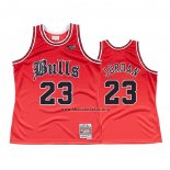 Camiseta Chicago Bulls Michael Jordan NO 23 Retro Rojo2