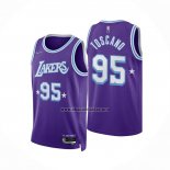 Camiseta Los Angeles Lakers Juan Toscano-Anderson NO 95 Ciudad 2021-22 Violeta