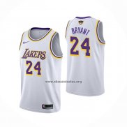 Camiseta Los Angeles Lakers Kobe Bryant NO 24 Association 2018-19 Blanco2