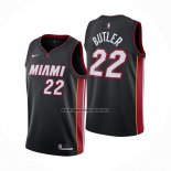 Camiseta Miami Heat Jimmy Butler NO 22 Icon 2020-21 Negro