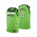 Camiseta Minnesota Timberwolves D'angelo Russell NO 0 Statement 2020-21 Verde