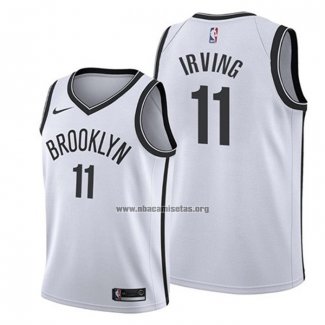 Camiseta Nino Brooklyn Nets Kyrie Irving NO 11 Association 2019 Blanco