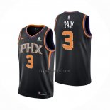 Camiseta Phoenix Suns Chris Paul NO 3 Statement 2021 Negro