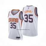 Camiseta Phoenix Suns Kevin Durant NO 35 Association Blanco