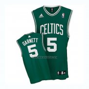 Camisetas Boston Celtics Kevin Garnett NO 5 Verde