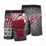 Pantalone Chicago Bulls Mitchell & Ness 1966 Negro