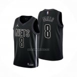 Camiseta Brooklyn Nets Patty Mills NO 8 Statement 2022-23 Negro