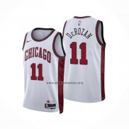 Camiseta Chicago Bulls Demar Derozan NO 11 Ciudad 2022-23 Blanco