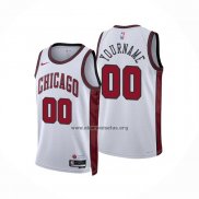 Camiseta Chicago Bulls Personalizada Ciudad 2022-23 Blanco