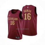 Camiseta Cleveland Cavaliers Cedi Osman NO 16 Icon 2022-23 Rojo