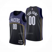 Camiseta Indiana Pacers Personalizada Ciudad 2022-23 Azul