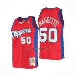 Camiseta Los Angeles Clippers Corey Maggette NO 50 Mitchell & Ness 2004-05 Rojo