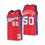 Camiseta Los Angeles Clippers Corey Maggette NO 50 Mitchell & Ness 2004-05 Rojo