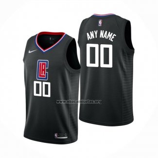 Camiseta Los Angeles Clippers Personalizada Statement Negro