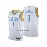 Camiseta Los Angeles Lakers D'Angelo Russell NO 1 Classic 2022-23 Blanco