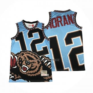 Camiseta Memphis Grizzlies Ja Morant NO 12 Mitchell & Ness Big Face Verde