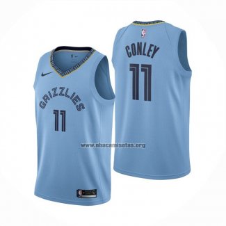 Camiseta Memphis Grizzlies Mike Conley NO 11 Statement Azul