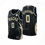 Camiseta Milwaukee Bucks Marjon Beauchamp NO 0 Statement 2022-23 Negro