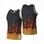 Camiseta Orlando Magic Penny Hardaway Flames Negro