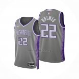 Camiseta Sacramento Kings Richaun Holmes NO 22 Ciudad 2022-23 Gris