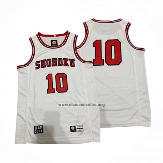 Camiseta Shohoku Sakuragi NO 10 Blanco