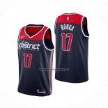 Camiseta Washington Wizards Isaac Bonga NO 17 Statement Edition Azul