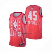 Camiseta All Star 2022 Utah Jazz Donovan Mitchell NO 45 Granate