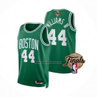 Camiseta Boston Celtics Robert Williams III NO 44 Icon 2022 NBA Finals Verde