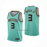 Camiseta Charlotte Hornets Terry Rozier III NO 3 Ciudad 2020-21 Verde
