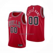 Camiseta Chicago Bulls Personalizada Icon Rojo