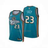 Camiseta Detroit Pistons Jaden Ivey NO 23 Classic 2022-23 Verde