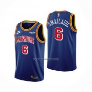 Camiseta Golden State Warriors Alen Smailagic NO 6 75th Anniversary Azul