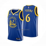 Camiseta Golden State Warriors Nick Young NO 6 Icon Azul