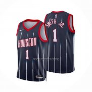 Camiseta Houston Rockets Jabari Smith JR. NO 1 Ciudad 2022-23 Negro