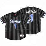 Camiseta Manga Corta Orlando Magic Tracy McGrady NO 1 Negro