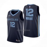Camiseta Memphis Grizzlies Ja Morant NO 12 Icon Azul
