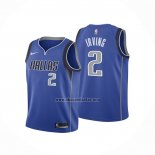 Camiseta Nino Dallas Mavericks Kyrie Irving NO 2 Icon 2022-23 Azul