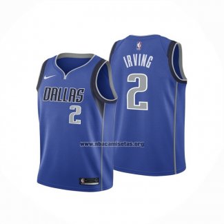 Camiseta Nino Dallas Mavericks Kyrie Irving NO 2 Icon 2022-23 Azul