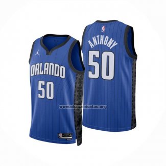 Camiseta Orlando Magic Cole Anthony NO 50 Statement 2022-23 Azul