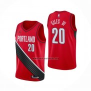 Camiseta Portland Trail Blazers Harry Giles III NO 20 Statement Rojo