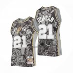 Camiseta San Antonio Spurs Tim Duncan NO 21 Special Year Of The Tiger Negro.
