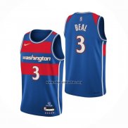 Camiseta Washington Wizards Bradley Beal NO 3 Ciudad 2021-22 Azul