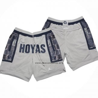 Pantalone Georgetown Hoyas Just Don 1995-96 Gris