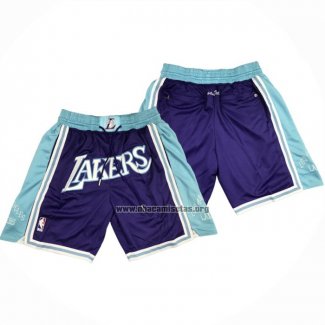 Pantalone Los Angeles Lakers Ciudad Just Don 2021-22 Violeta