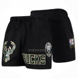 Pantalone Milwaukee Bucks Pro Standard Mesh Capsule Negro