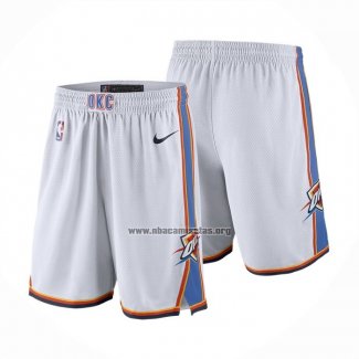 Pantalone Oklahoma City Thunder 2017-18 Blanco