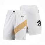 Pantalone Toronto Raptors Ciudad 2018 Blanco