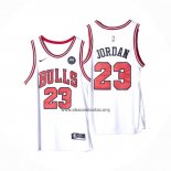 Camiseta Chicago Bulls Michael Jordan NO 23 Association 2022-23 Blanco