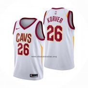 Camiseta Cleveland Cavaliers Kyle Korver NO 26 Association Blanco